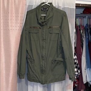 Olive green jacket